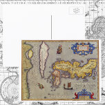 Karte Japans von Mercator und Hondius, 1606<br><div class="desc">Vintage Abbildung antike Landkarte Japonia, Iaponia von Gerardus Mercator und Jodocus Hondius, 1606. Diese internationale alte Weltkarte zeigt Teile oder den Fernen Osten mit den drei Hauptinseln Japans und umfasst Korea als Insel und Teile der China auf dem Festland. Diese Karte ist mit Seeungeheuern, einem japanischen Junk und einem niederländischen...</div>