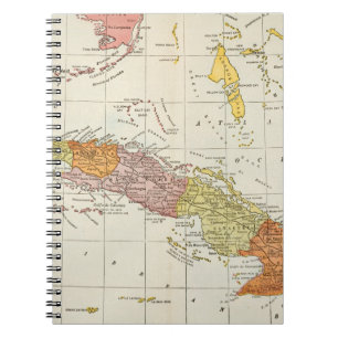 KARTE: KUBA, 1900 NOTIZBLOCK