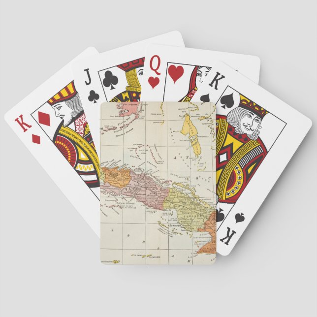 KARTE: KUBA, 1900 SPIELKARTEN (Rückseite)