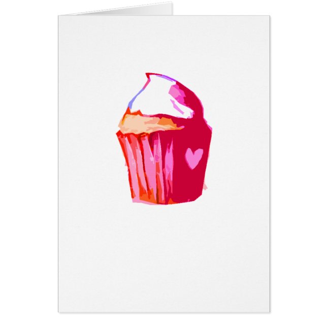 Karte Kuchen des Herzens I (Vorne)