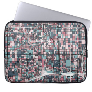 Karte Kyotos Japan Laptopschutzhülle