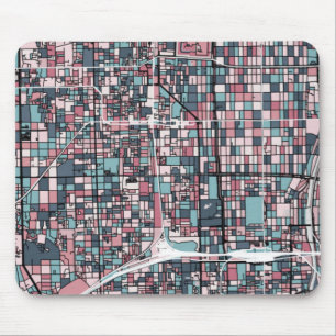 Karte Kyotos Japan Mousepad