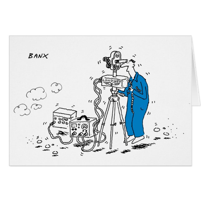 Karte Longines Timekeeper-1964 (Vorderseite (Horizontal))