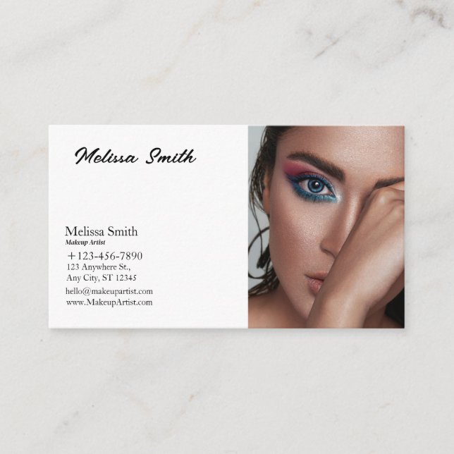 KARTE MAKEUP-KÜNSTLER (Vorderseite)