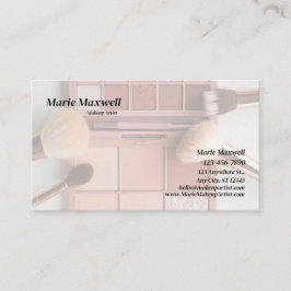 KARTE MAKEUP-KÜNSTLER