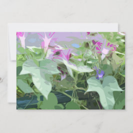 Karte mit Morgenglanz