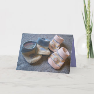 Karte mit Zwillingen