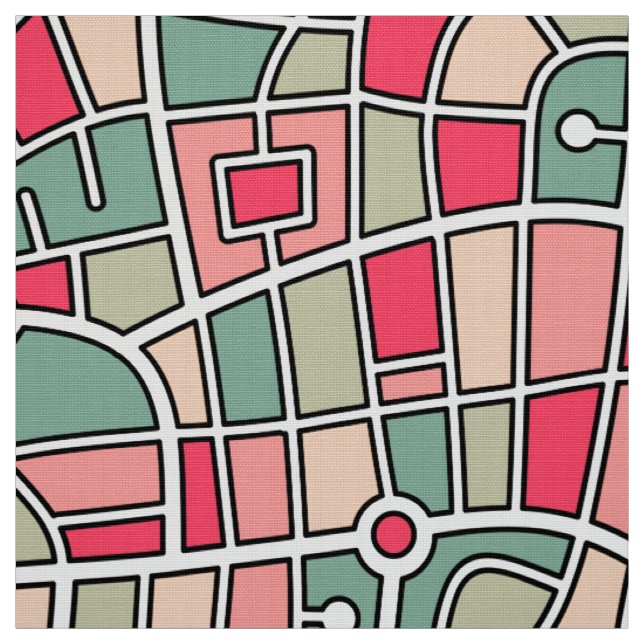 Karte Muster 030520 - Farben 02 Stoff (Muster)