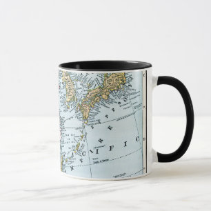 KARTE: OSTASIEN, 1907 TASSE
