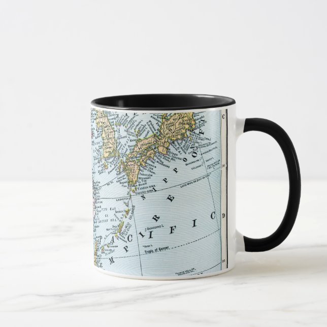 KARTE: OSTASIEN, 1907 TASSE (Rechts)