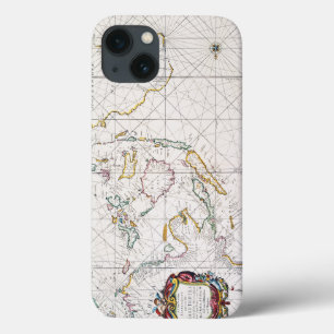 KARTE: OSTinseln, 1670 iPhone 13 Hülle
