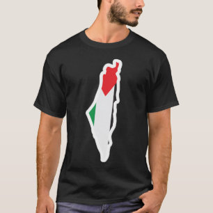 Karte Palästina, Freies Palästina, Freies Gaza T-Shirt