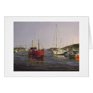 Karte Pauls McGehee "hereinkommendes Rockport"