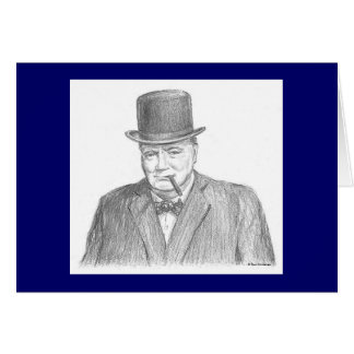 Karte Pauls McGehee "Winston Churchill"