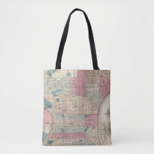 Karte Philadelphias, Pennsylvania Tasche