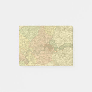 Karte Post-it Klebezettel