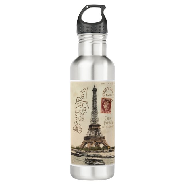 Karte Postale 24 Unze. Edelstahl Edelstahlflasche (Vorderseite)