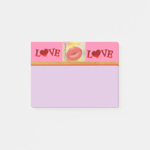 Karte Postale Post-it Klebezettel