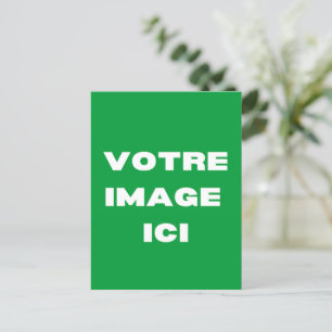 Karte postale - Votre image ici - personnalisée
