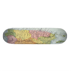 KARTE: PUERTO RICO, 1900 SKATEBOARD