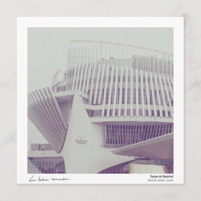 Karte Québec - Temple des Montrealer Spiels (Vorderseite)