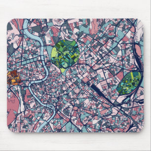 Karte Roms Italien Mousepad