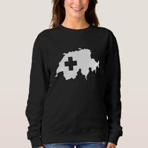 Karte Schweiz Cool Schweiz Schweiz Schweiz und Sch Sweatshirt