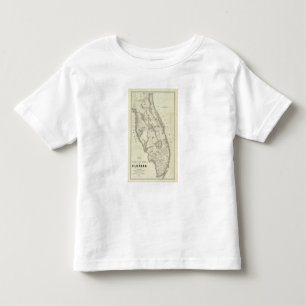 Karte Seats des Krieges in Florida Kleinkind T-shirt