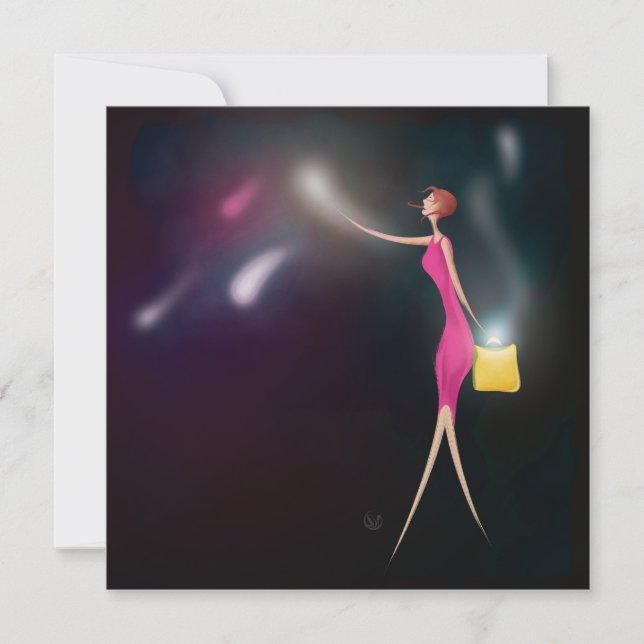 Karte "Sonnenstrahl" (Vorderseite)