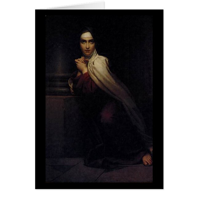Karte - St. Teresa von Ávila - François Gérard (Vorne)