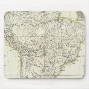 Karte Südamerikas 3 Mousepad