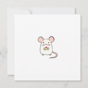 Karte, süße Karte, kleine Maus  Karte