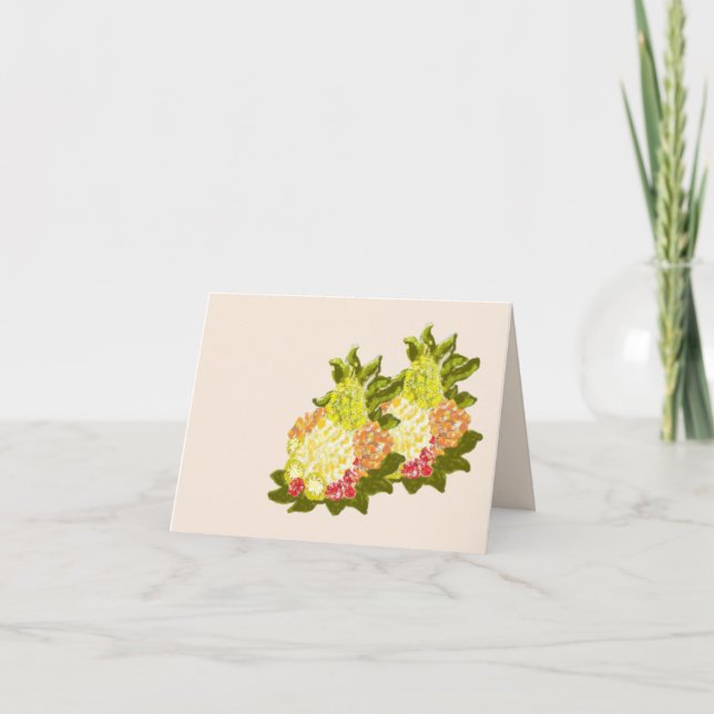 Karte : Tropische Früchte (Vorderseite)