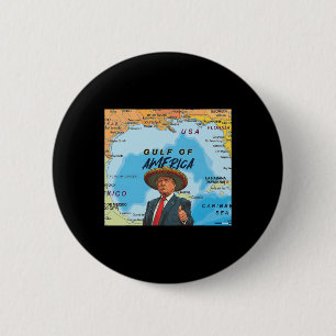 Karte Trump, Amerikas Golf-Mexiko-Präsident Trump Button