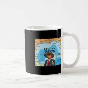 Karte Trump, Amerikas Golf-Mexiko-Präsident Trump  Kaffeetasse