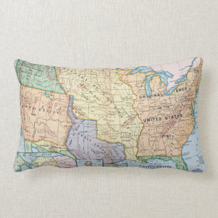 Karte: US Expansion, 1905 Lendenkissen