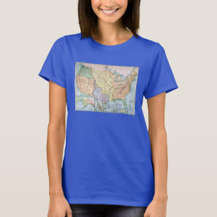 Karte: US Expansion, 1905 T-Shirt