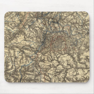 Karte V zur Darstellung der Militäroperationen Mousepad