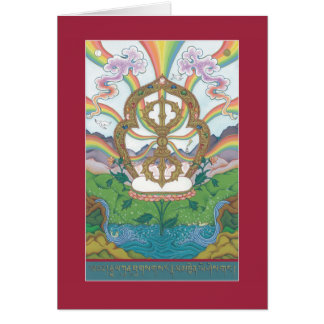 KARTE Vajra (Dorje) - mit Erklärung