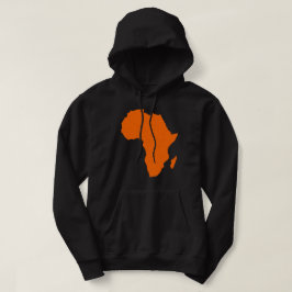 Karte von Africa Hoodie