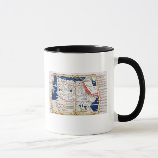 Karte von Afrika Tasse (Rechts)