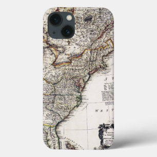 KARTE VON AMERIKA, 1809 Case-Mate iPhone HÜLLE