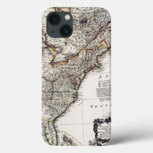 KARTE VON AMERIKA, 1809 Case-Mate iPhone HÜLLE