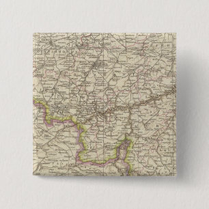 Karte von Belgien und Luxemburg Button