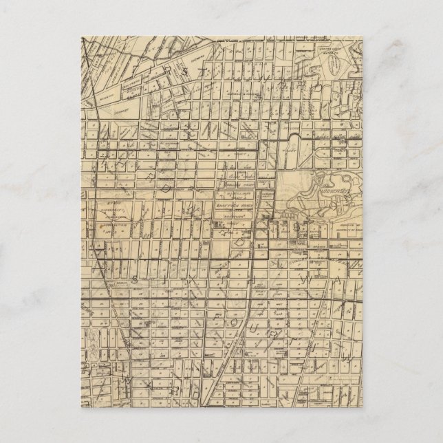 Karte von Berkeley, Kalifornien (Vorderseite)