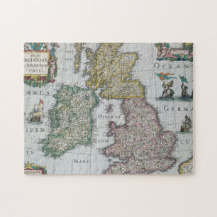 Karte von Britannien 1631