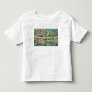 Karte von Calais, von Malta, von Rhodos und von Kleinkind T-shirt