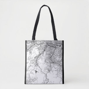 Karte von Caracas Venezuela Tasche