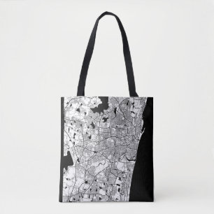 Karte von Chennai Tamil Nadu Tasche