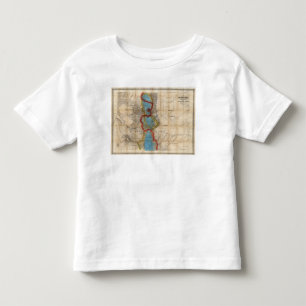Karte von Colorado-Gebiet Kleinkind T-shirt